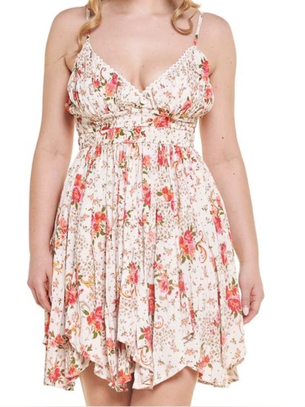 NWT Super gorg Angie mini hanky hem dress